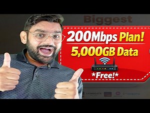 200Mbps Plans Now Start - Jio vs Airtel vs New 5000GB Offer | Cheapest Broadband Plans |