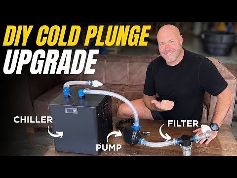 DIY Cold Plunge Basic Chiller Pump Plumbing Setup
