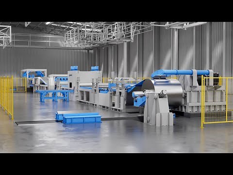HARSLE Fly Shear Cut-to-length Production Line