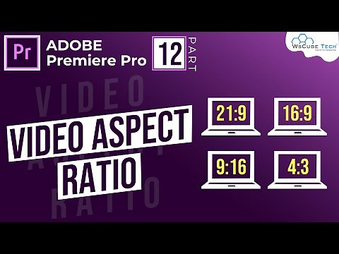Video Aspect Ratios Explained | Choosing The Right Video Dimensions | Premiere Pro Basics (Part-12)