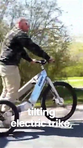 This Electric Trike Tilts Like a Motorcycle! 🤯