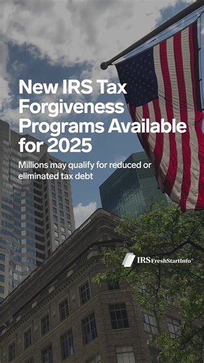 If you're struggling with tax debt, check your eligibility for relief today. | IRS Fresh Start Information