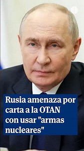 Rusia amenaza con "armas nucleares" a la OTAN si la Alianza intenta aislar Kaliningrado