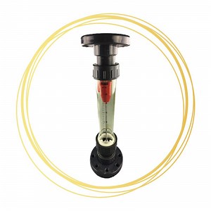 [Hot Item] Flujómetro rotámetro de agua Lzs rotámetro tubo de plástico flotante medidor de flujo