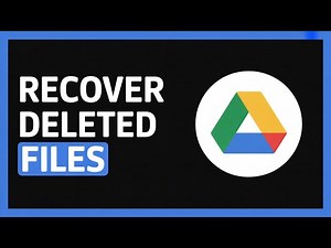 How to Recover Deleted Files in Google Drive – Quick & Easy Tutorial