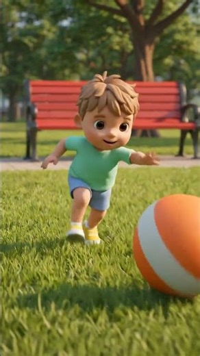 Milo Chases the Fast Ball ⚽ | Kids Chase Short #milovlogs #shortvideo #youtubekids