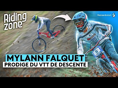 VTT de descente, la course contre la montre et la gravité ! ft. Mylann Falquet - Riding Zone