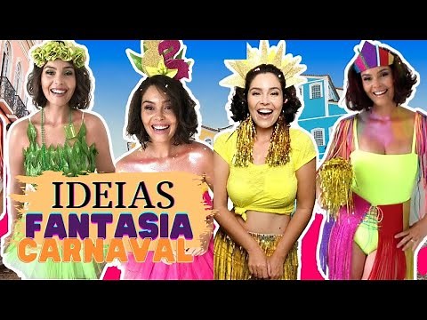 Ideias de Fantasia de Carnaval - DIY