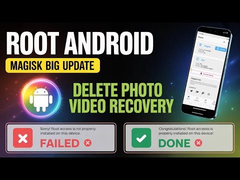 Magisk Big Update 2026 😲 Root Any Android Version | No PC No TWRP | Deleted Video Photo Recovery |