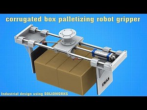 Gripper Design For Corrugated Boxes|Unique Design| ,#design,#solidworks,#cad,#eoat,#gripper,#autocad
