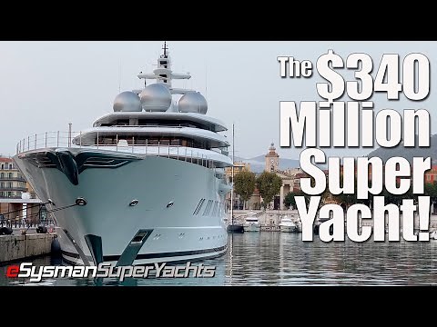 A $340 Million Jewel in Nice! | 106m SuperYacht