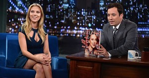 Scarlett Johansson reveals she got her ‘Jurassic World’ role — with Jimmy Fallon's unexpected help