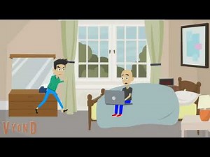 classic caillou watches HTF and gets grounded