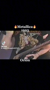 1.3K views · 70 reactions | Metallica Orion 1993 | LuisSorianoVC | Facebook