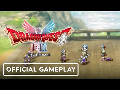 Dragon Quest I & II HD-2D Remake: Rescuing Princess Gwaelin Gameplay