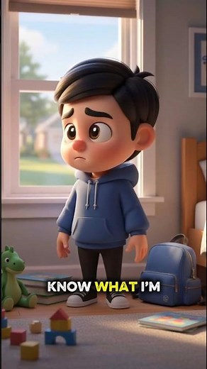 Leo’s Quiet World 🌙 | A Calm Pixar-Style Animated Short Story #shorts