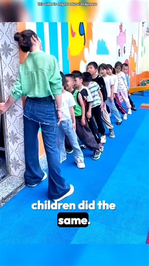 teacher gave the children a unique lesson 😲