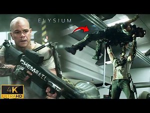 Matt Damon’s Brutal Final Fight in Elysium | Exosuit Showdown Scene