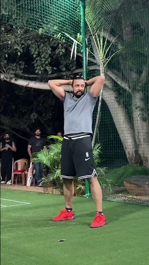 Kiccha Sudeep Bowling Practice | Exclusive Net Session for BRB First Blood