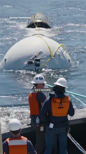 A Data Center That Floats and Runs on Ocean Waves