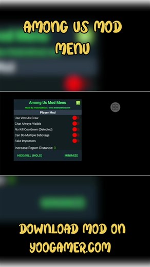 AMONG US MOD MENU ALWAYS IMPOSTER #AMONGUS #AMONGUSGAME #AMONGUSMOD #MOBILEGAME #VIRAL #FYP #IMPOSTOR