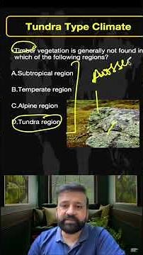Tundra Climate | Polar Climate (ET) | Geography PYQs | UPSC CDS NDA CAPF