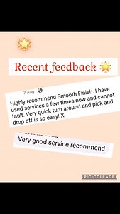 Lovely feedback and another busy week 😊 #ironingservice #wrinklefree #smoothfinishironing #benfleetironing #ironing | Smooth Finish