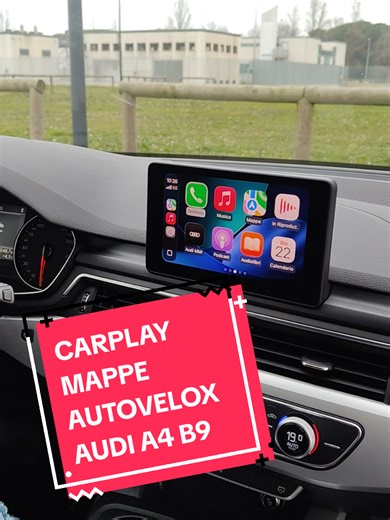 Attivazione Carplay e Android Auto su Audi A4 B9