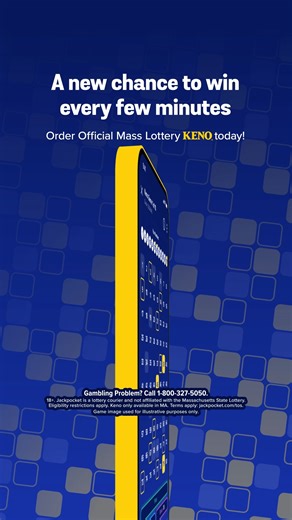 The clock’s always ticking… ⏰ With KENO, there’s a new draw every few minutes (and a new shot at winning big!) Order KENO anywhere in Mass with Jackpocket! #KENO #MassLottery #Jackpocket #QuickDraw | Jackpocket