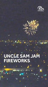 2.8K views · 17 reactions | Did you miss Uncle Sam Jam last night? Here's a look at the stunning firework show that lit up the skies! | WDSU News | Facebook