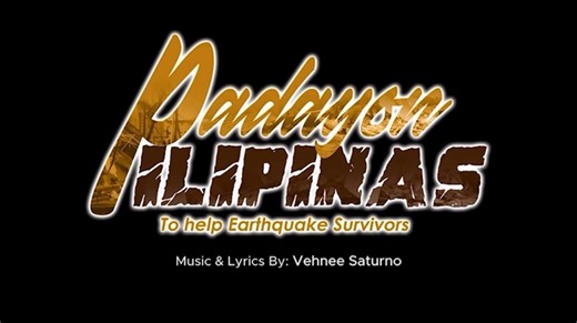 PADAYON PILIPINAS (To help earthquake survivors) Music and Lyrics by: Vehnee Saturno | Renz Verano