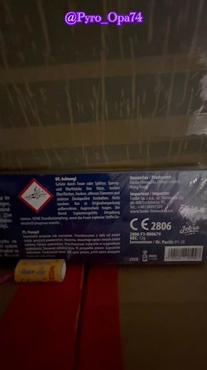 Iskra (Funke)IP1-Mini Blitzrums NEC 0,6 g #fireworks #pyrotechnica #pyro #polenböller #firecracker