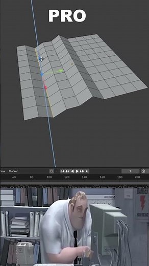 how to modeling a curved plane shape easily in blender
