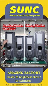 15K reactions · 816 shares | SunC 4G Camera Solar Street Light STARSHIP III MJ-SSTH1200C // 1200W. Real shot in our warehouse. #solarstreetlight #solarstreetlamp #solarstreetlighting #solarlights #allinonesolarlight #solarcameralight #4gcameralight #solarfactory #solarlightfactory #solarfactorychina NOT SELLING BY RETAIL,MOQ 100 PCS More details: https://www.sincerityind.com | Guangdong Sincerity Industry Co.,Ltd | Facebook