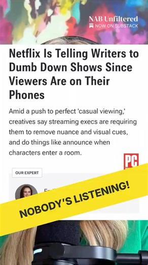 Netflix Is Writing Scripts for Distracted Viewers