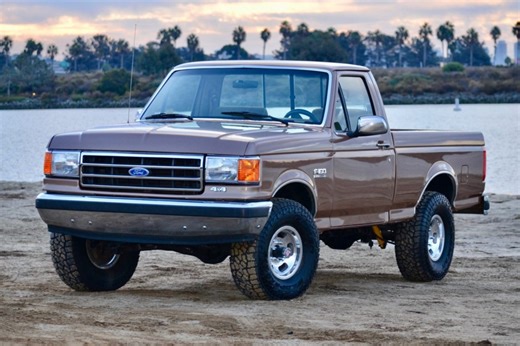 No Reserve: 1990 Ford F-150 XLT Lariat 4x4