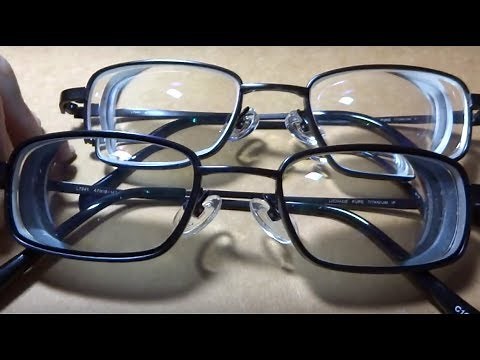 How to make thick glasses lenses look thinner, lenses edge tint vs shave down the edges
