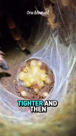 A Camera on a Tarantula?! What’s Inside Its Lair… #shorts #shortvideo