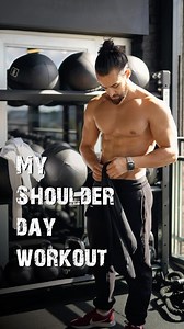 Mahmut Elvani on Instagram‎: "My shoulder training program Save it you will need it 😉 . . . . . #workout #gym #gymlife #bodybuilding #muscle #lifestyle #spor #exercise #spor #تمرين_كمال_أجسام #تدريب_أونلاين"‎