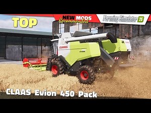FS25 | CLAAS Evion 450 Pack [UPDATE] - Farming Simulator 25 Mods Review QHD