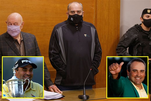 fall from grace Angel Cabrera is the cigarette smoking two-time major winner who beat Tiger Woods to 2007 US Open, but now finds himself in prison