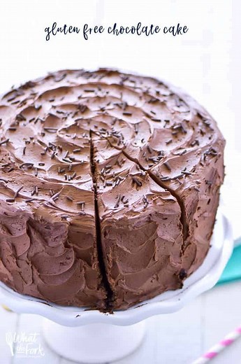 Moist & Rich Gluten-Free Chocolate Cake