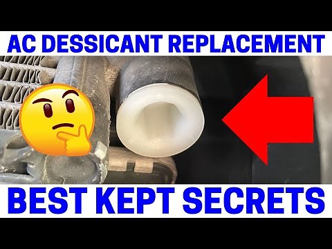 Car AC Desiccant Receiver Drier Replacement - Easy!