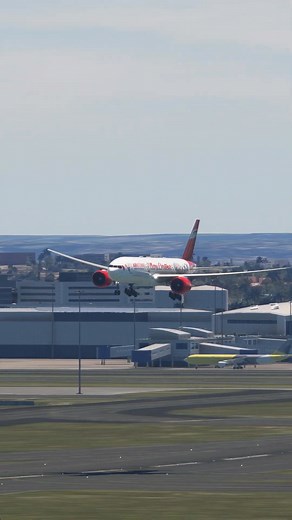 3.4K views · 40 reactions | beautiful view of airplanes when landing eps.1159 #plane #airplane #short #flying #airporttransfers | Airplane Takeoff & Landing Smoothly | Facebook