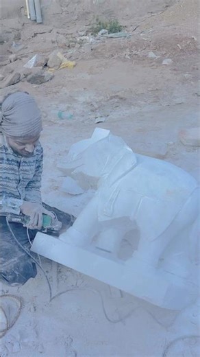Turning Stone Into Art 😱 | Satisfying Stone Carving Process | Amazing Craftsmanship. #hardworkworks