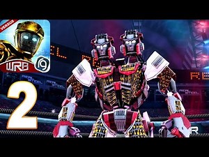 Real Steel World Robot Boxing (WRB) - Gameplay Walkthrough part 2 - Atom Challenge (ios,android)