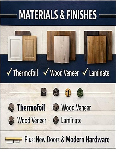 Not sure whether to replace your cabinets or just reface them Tips by Mc Cabine