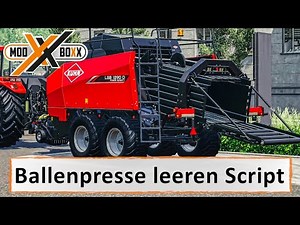 ModBoXX | Ballenpresse leeren Script | LS19 Modvorstellung | vorgestellt von Denny