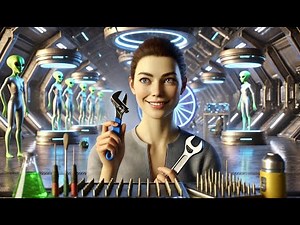 The Aliens Laughed at His Primitive Tools, Until She Used Them to Build a Starship