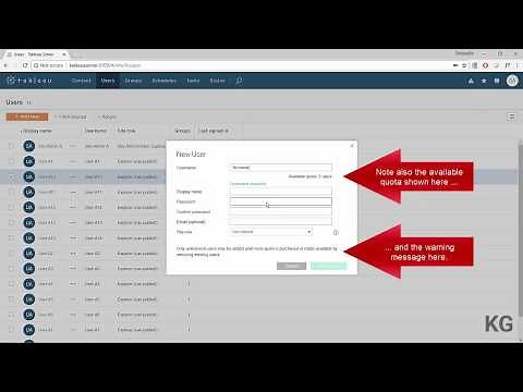 Using Site User Quotas to manage license provision on Tableau Server